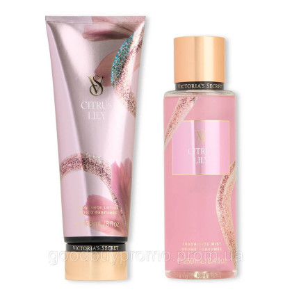 Набір Victoria's Secret Citrus Lily Lunar New Year Body Mist + Lotion