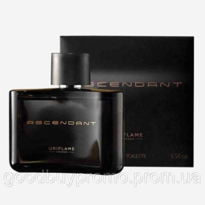 Чоловіча туалетна вода Oriflame Ascendant 75 мл