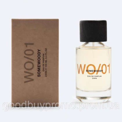 ПАРФЮМОВАНА ВОДА  WODA PERFUMOWANA ZARA WO 01 SOMEWOODY 100 ML