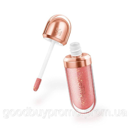 Зволожувальний блиск для губ з 3D-ефектом та аргановою олією Kiko Milano 04 Brune Rose