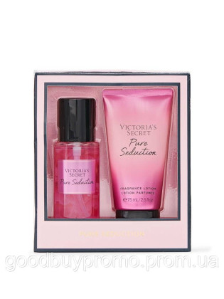 Подарунковий набір спрей для тіла та поживний лосьйон Pure Seduction Mini Mist & Lotion Duo