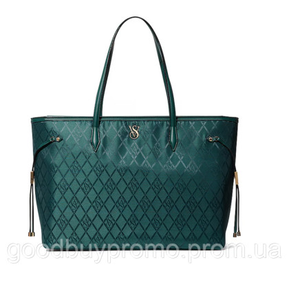 Сумка-шоппер Victoria's Secret The Victoria Black Ivy Logo Tote