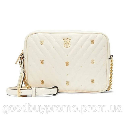Сумка крос-боді через плече Victoria's Secret Camera Bag Biscotti Stud