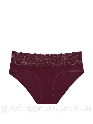 Бавовняні трусики з мереживною талією Posey Lace Lace-Up Cheeky Panty Size M