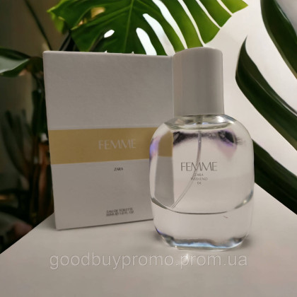 Парфуми Zara Femme Weekend 04 (EDT 30 ml) оригінал,Іспанія.