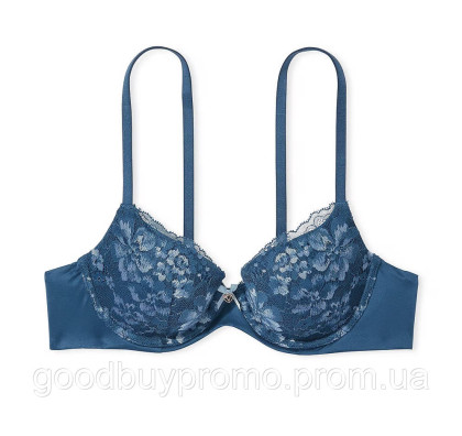 Мереживний бюстгальтер-демі з легкою підкладкою  Midnight Sea Ombre Size 36B