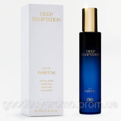 Парфумована вода Zara Deep Temptation EDP 30 мл