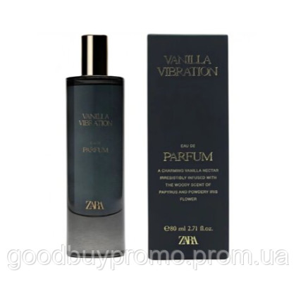 Парфуми Vanilla Vibration Zara для жінок та чоловіків 80 ml