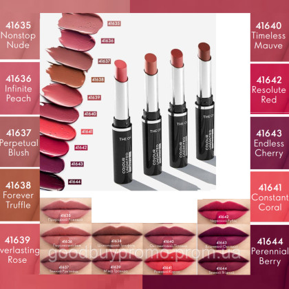 Стійка суперматова губна помада The ONE Colour Unlimited 2.5 г 41644 – Темний Ягідний – Perennial Berry