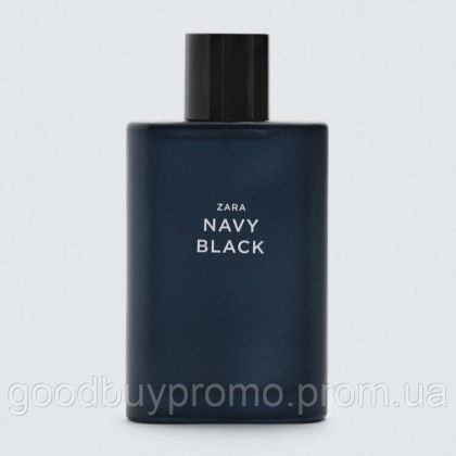ZARA MAN NAVY BLACK — туалетна вода для чоловіків, 90 мл (розпаковано з набору)