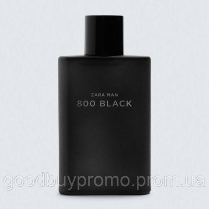 ZARA MAN 800 BLACK — туалетна вода для чоловіків, 90 мл (розпаковано з набору)