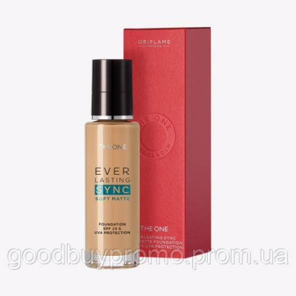 Адаптивна матова тональна основа THE ONE Everlasting Sync SPF 10 42124 Холодний Алебастровий