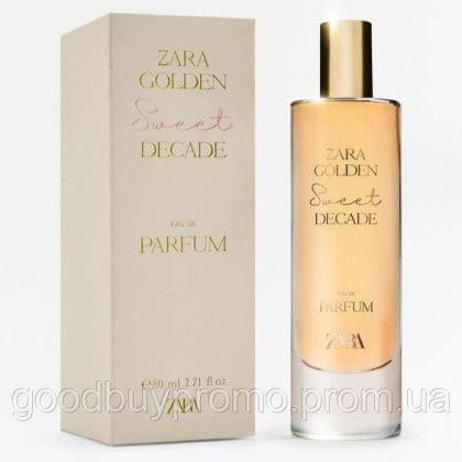 Парфумована вода Zara Golden Sweet Decade EDP 80 мл (2.7 FL. OZ.)