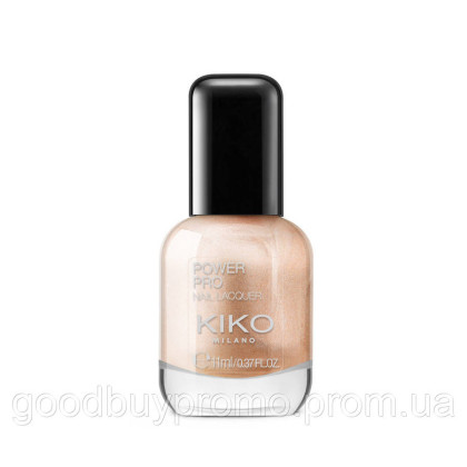 Лак для нігтів Kiko Milano New Power Pro Nail Lacquer 15 Sparkling Shampange