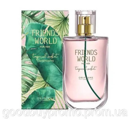 Туалетна вода Friends World for Her Tropical Sorbet 50 мл
