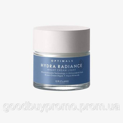 Зволожуючий нічний крем для комбінованої шкіри Optimals Hydra Radiance - 50 мл.