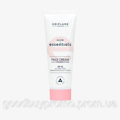 Вирівнювальний крем для обличчя з SPF 10 Glow Essentials