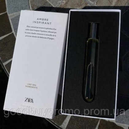 Парфумерна олія Ambre Inspirant Perfume Oil, Zara 15 мл