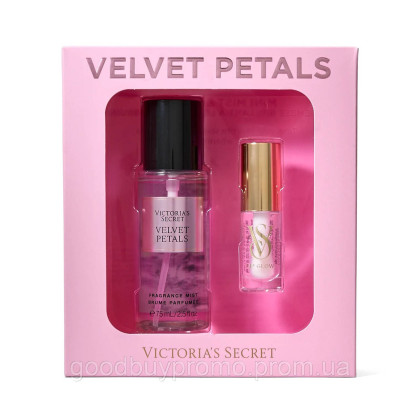 Подарунковий набір Victoria’s Secret Velvet Petals – Mist & Kiss Two-Piece Gift Set
