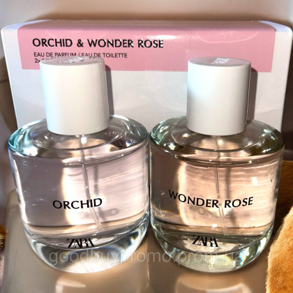 ZARA Orchid EDP + Zara Wonder Rose EDP  2x90 мл