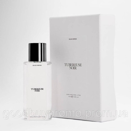 Парфумована вода унісекс Zara Tubereuse Noir 40 мл Zara Emotions (1.36 FL. OZ).Іспанія