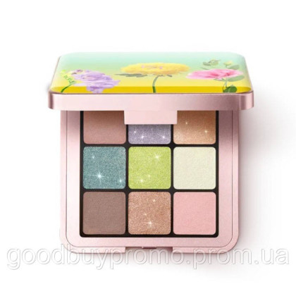 Палітра тіней для повік KIKO Milano Days In Bloom Multi-Finish Eyeshadow Palette 02 Green Serenade