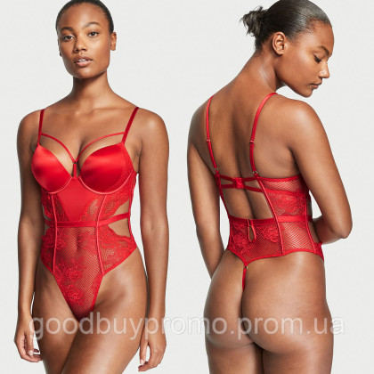 Боді Bombshell Fishnet Floral Teddy
