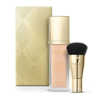 Тональний крем KIKO MILANO Holiday Première 24h Lasting Foundation(02 Beige)  28 мл