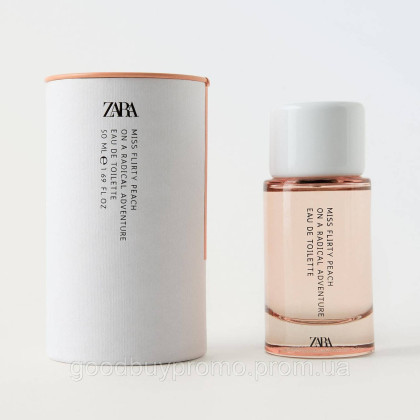 Парфумована вода парфуми Miss Flirty Peach On A Radical Mood – ZARA 50 мл