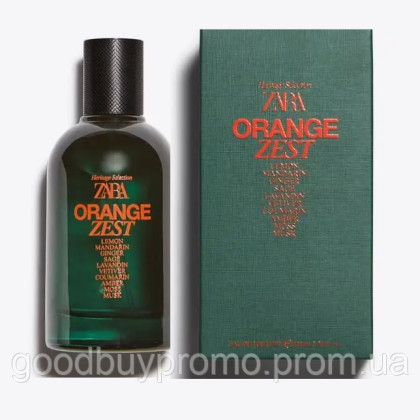 Чоловіча туалетна вода Zara Orange Zest 100 Ml / 3.38 Oz