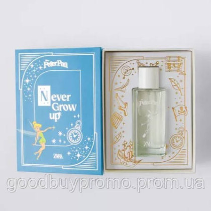 Парфуми Never Grow Up від Zara та Disney Peter Pan