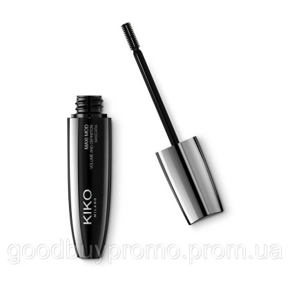 Kiko Milano Maxi Mod Volume & Definition Mascara: Туш для вій з міні-щіточкою для максимального об'єму та чіткості