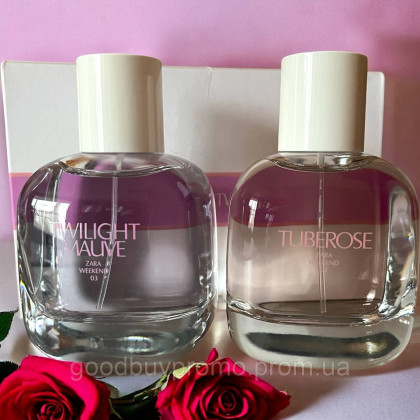 Набір парфумів Zara Tuberose EDT + Zara Twilight Mauve EDT 2 X 90 МЛ (3.04 FL. OZ).