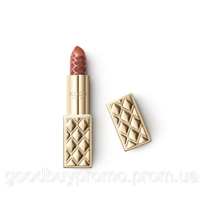 Помада Kiko Milano Holiday Première Sparkling Lipstick  Відтінок 01 Brilliant Brown (Чарівний Коричневий)