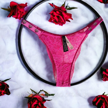 Трусики Very Sexy Shine Strap Lace Brazilian Panty Size S