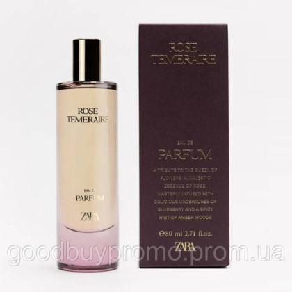 Парфумована вода Rose Temeraire від Zara 80 мл (2.71 FL. OZ.)