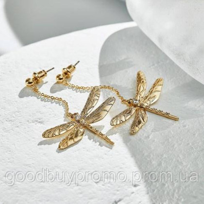 Сережки «Невловний гранат» Oriflame