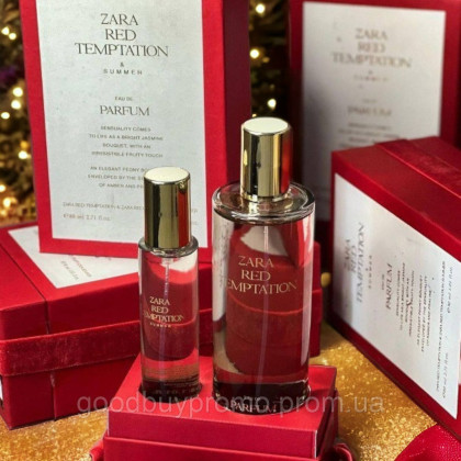 Набір парфумованих ароматів Red Zara Temptation Edt Set 80 Мл + Red Zara Temptation Summer 30 Мл