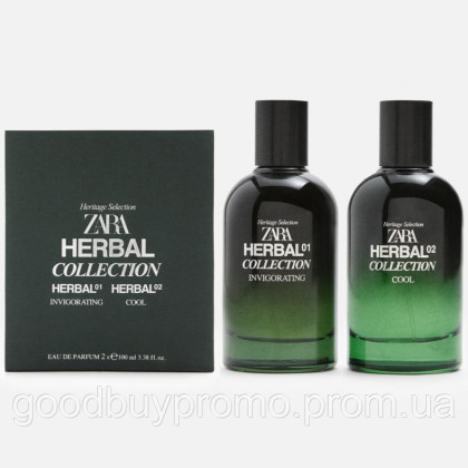 Набір парфумів  HERBAL COLLECTION 01 + 02 EDP (2 x 100 мл)