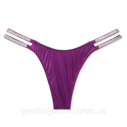 Трусики-Стрінги Double Shine Strap у Кольорі Grape Soda Розмір: М