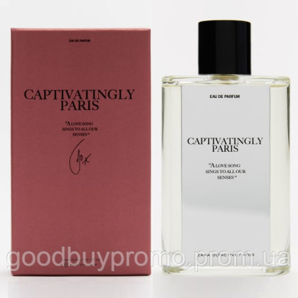 Парфумована вода унісекс Zara Olfactive/№ 09 Captivatingly Paris Edp 75 ml