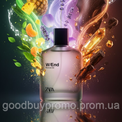 Чоловіча туалетна вода ZARA W/End Till 8:00 PM (EDT 100 ml) оригінал (розпаковано з набору)