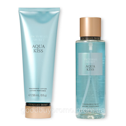 Новинка.Набір для тіла  Victoria's Secret Aqua Kiss 250ml +236 ml new