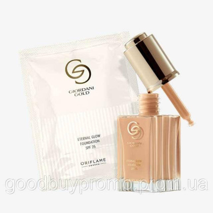 Сяюча тональна основа Giordani Gold SPF 25 (пробник) Нейтральний Ванильний 45635