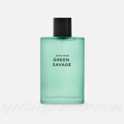 Туалетна вода Zara Man Green Savage  EDT 90 мл (3.04 FL OZ) (розпаковка з набору)
