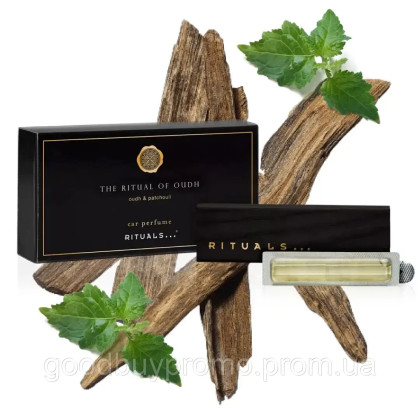 Автомобільний Парфум Ритуал Ауда - Rituals Car Perfume Ritual of Oudh + 2 Refills 6 g