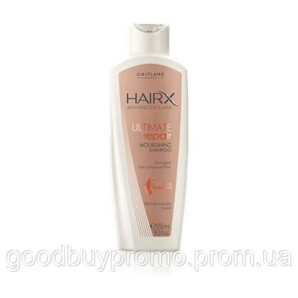 Відновлюючий шампунь для сухих і пошкоджених волосся HairX