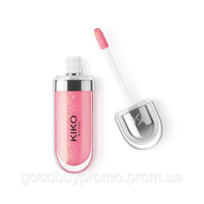 Kiko Milano пом'якшувальний блиск для губ з ефектом 3D Hydra Lipgloss  26 Sparkling Hibiscus Pink