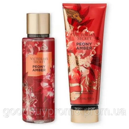 Парфумований набір Limited Edition Year of the Dragon Fragrance  Scent Peony Amber Спрей (250 мл) + Лосьон (236 мл)