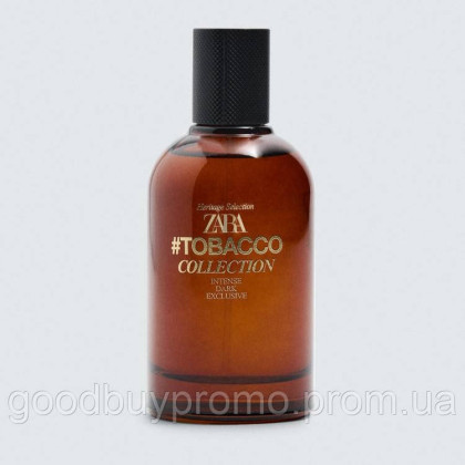 Чоловіча туалетна вода | 100 мл | Оригінал ZARA TOBACCO  INTENSE DARK EXCLUSIVE EDT  100ML (3.4 FL.OZ)